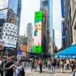 Κατερίνα Λιόλιου: Εμφανίστηκε στα billboards της Times Square στη Νέα Υόρκη