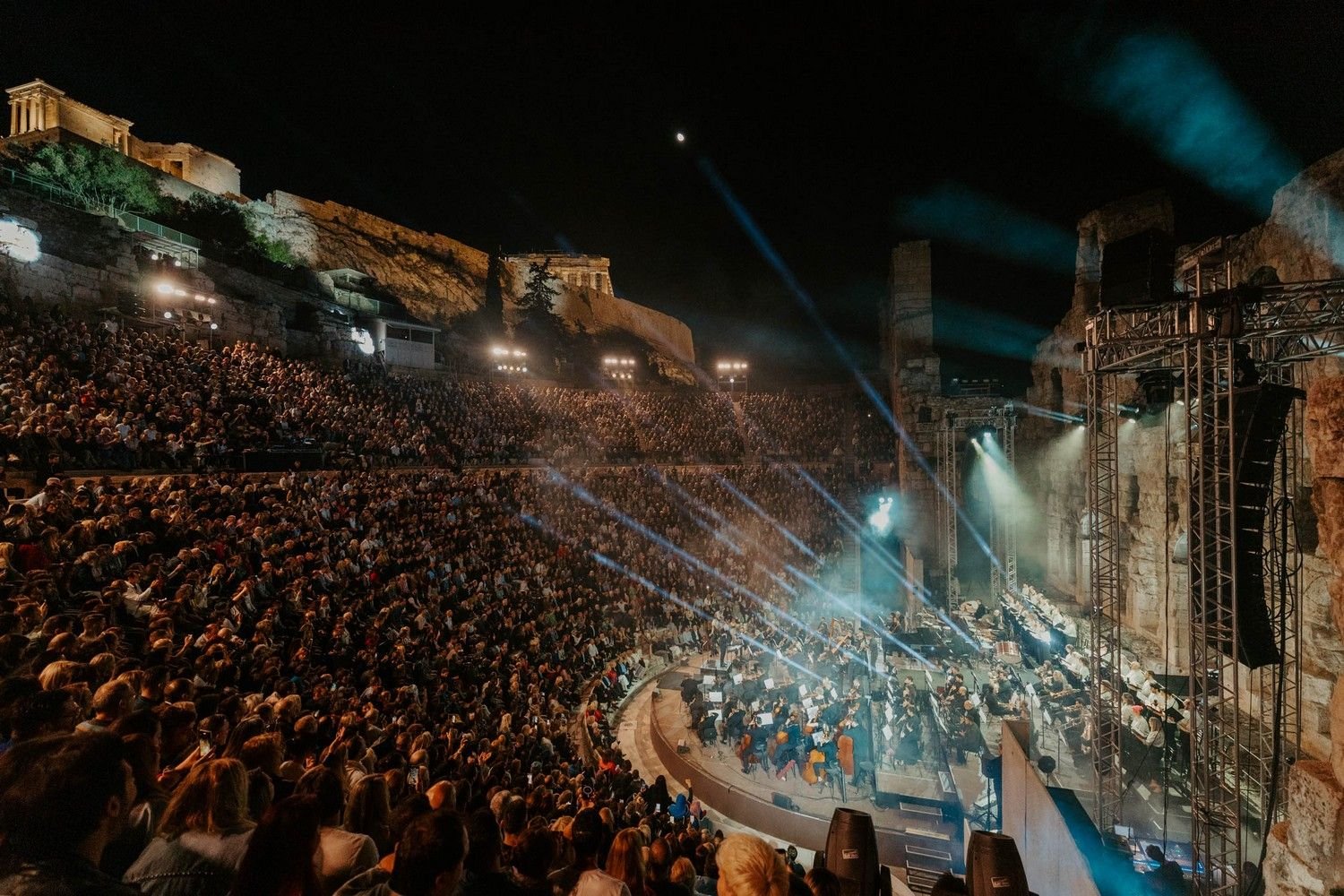 Η Άννα Βίσση στο Ηρώδειο.