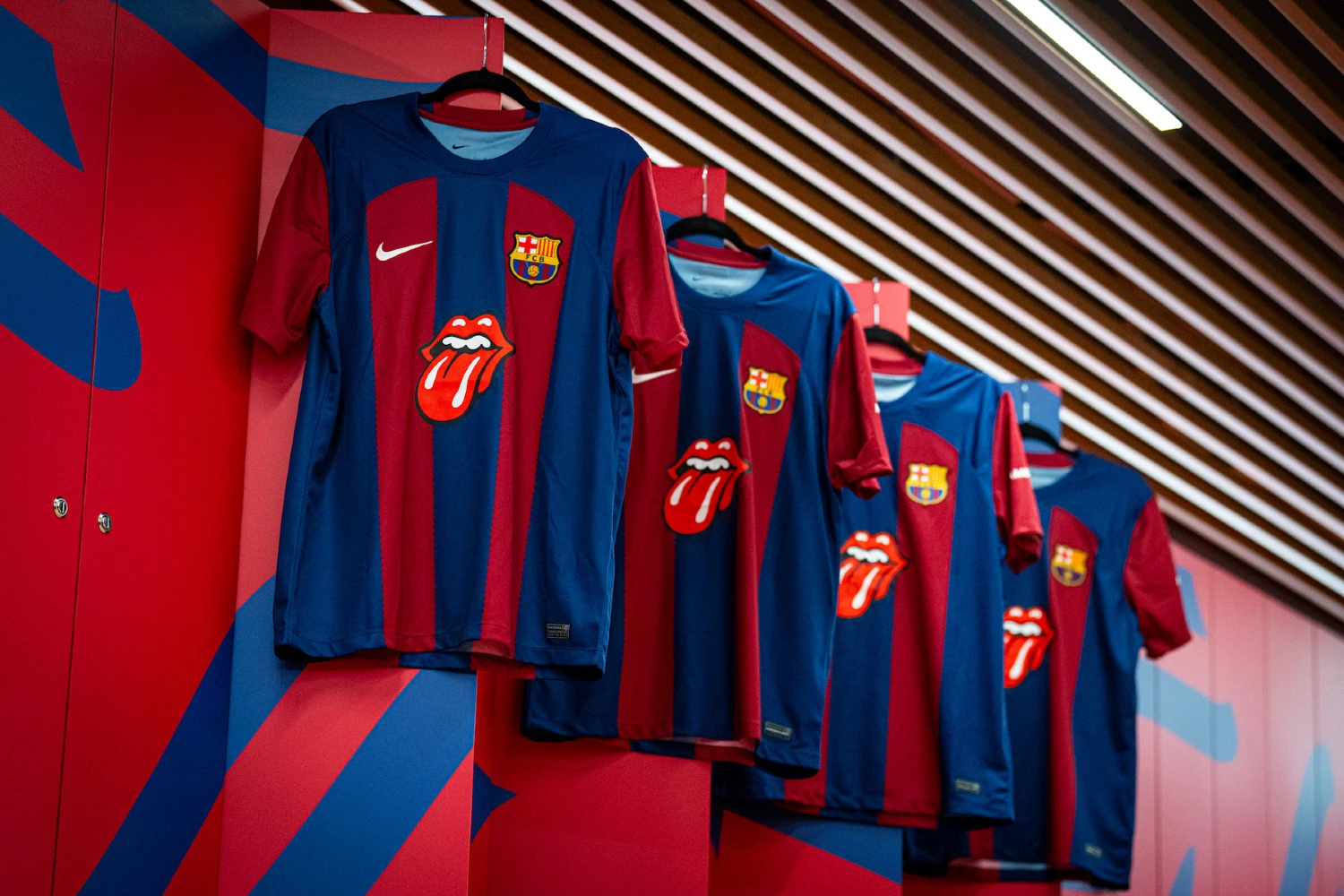 Rolling Stones - FC Barcelona - Μπαρτσελόνα - φανέλες