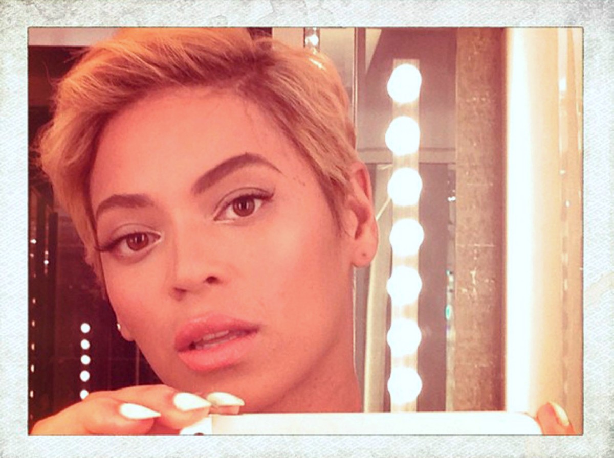 Beyoncé - pixie cut - 2013