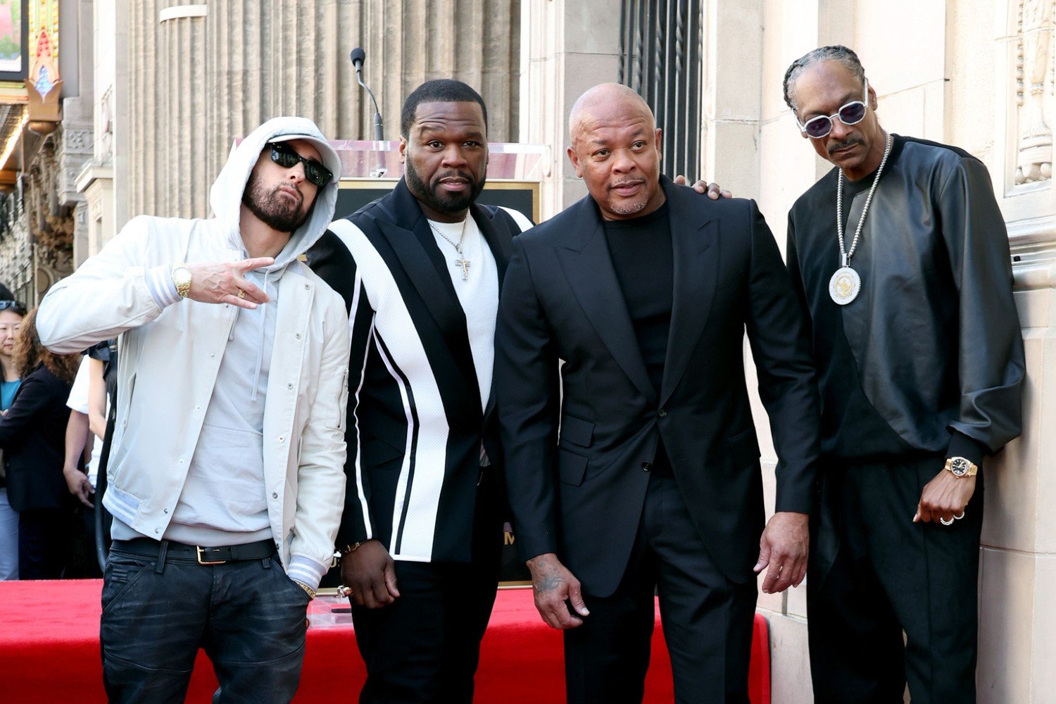 Dr. Dre: Απέκτησε αστέρι στη Λεωφόρο Δόξας του Χόλιγουντ – Eminem, Snoop Dogg και 50 Cent στο πλευρό του