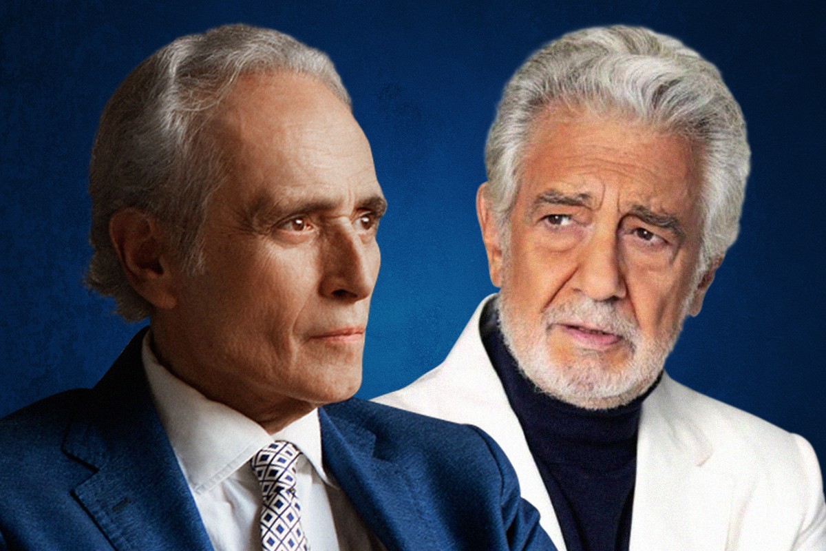 Ο José Carreras και ο Plácido Domingo στο Καλλιμάρμαρο