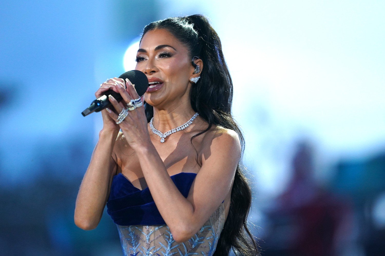 Nicole Scherzinger, Tom Cruise και Jennifer Hudson στην τελετή λήξης του Παγκοσμίου Κυπέλλου 2026