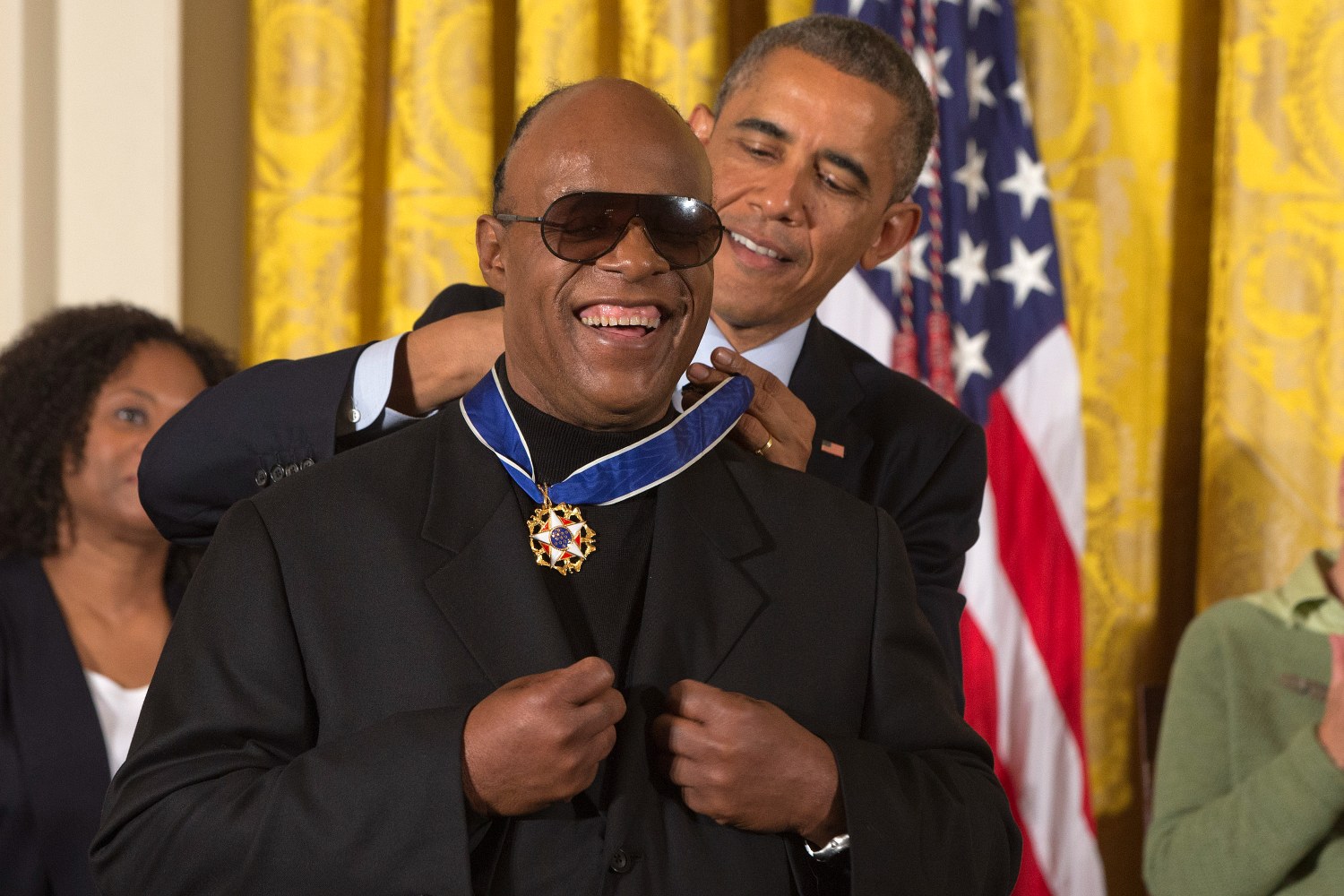 Ο Barack Obama στον Stevie Wonder: «Η αισιοδοξία σου μου έδωσε ελπίδα»