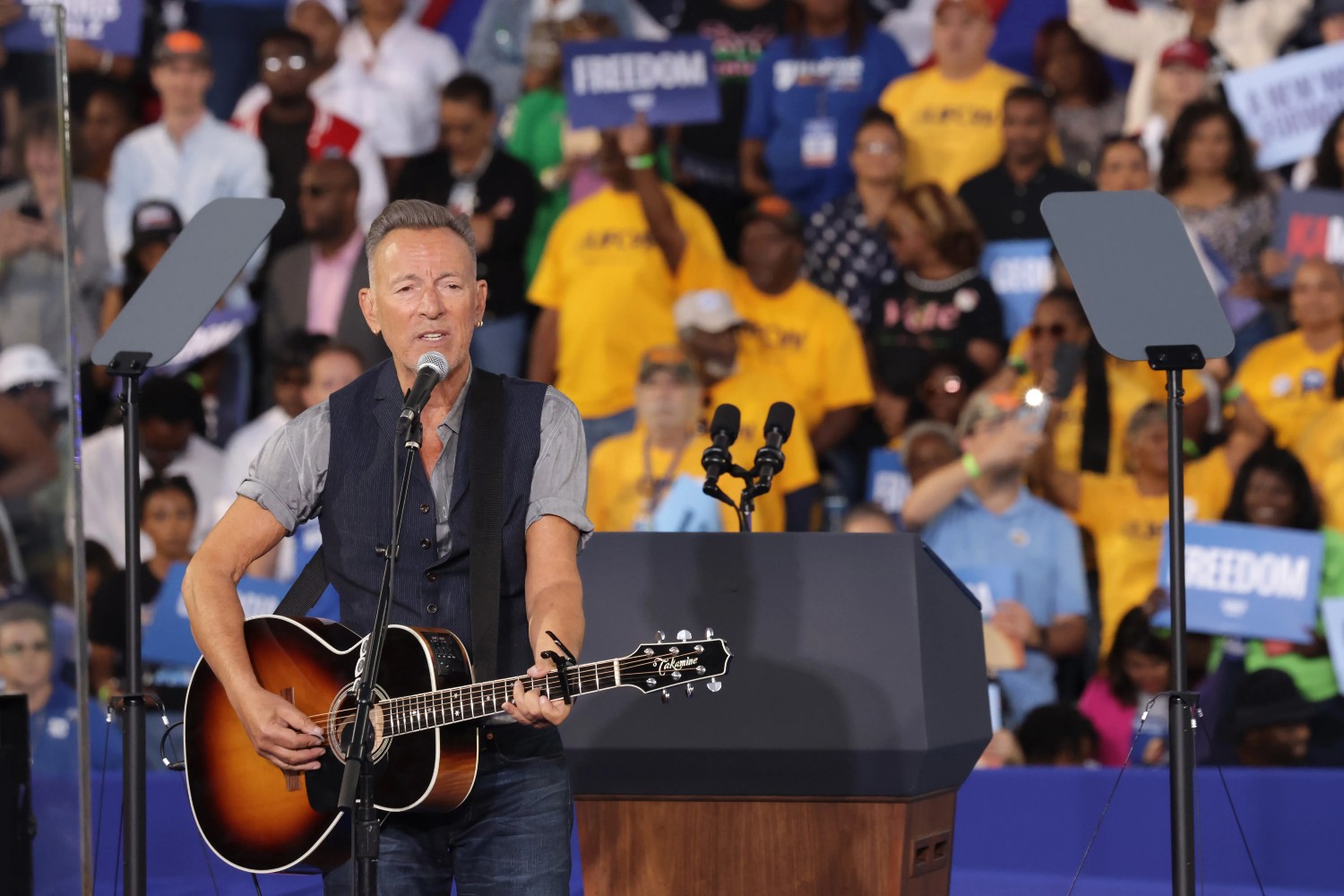 Bruce Springsteen: «Ο Donald Trump θέλει να γίνει Αμερικανός τύραννος»