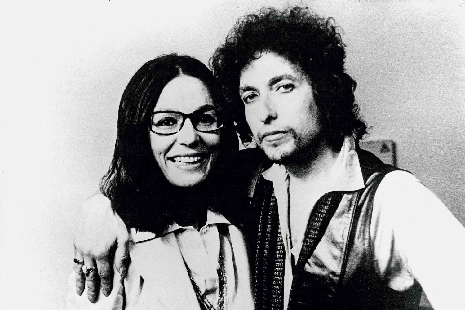 Η Νάνα Μούσχουρη και ο Bob Dylan.