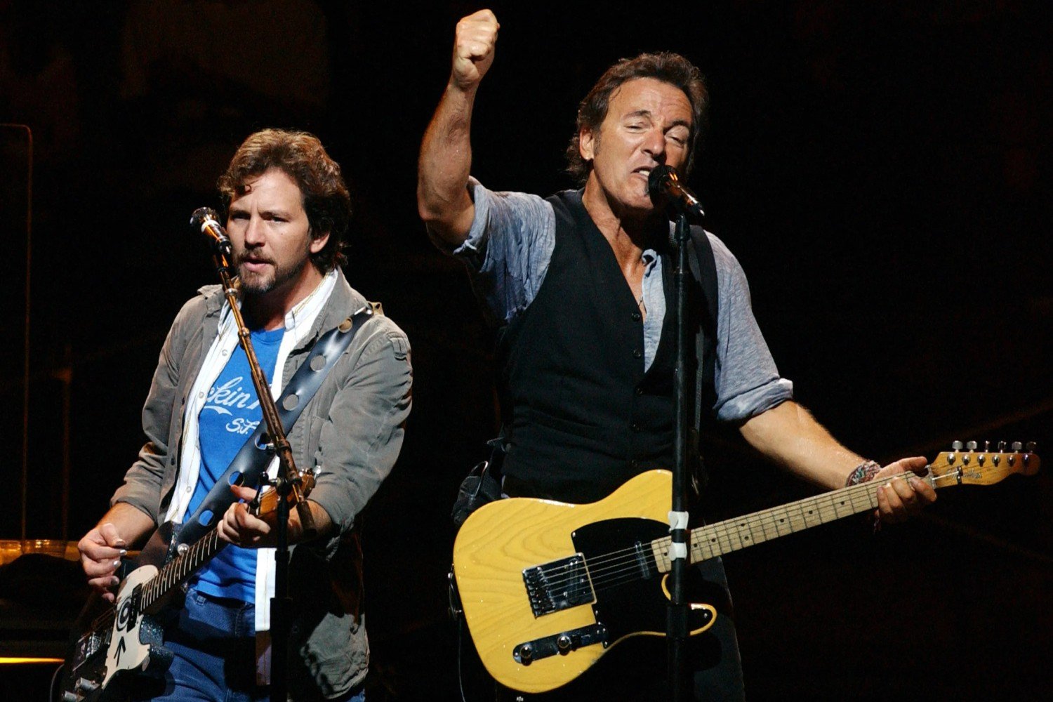 Ο Eddie Vedder των Pearl Jam στηρίζει τον Bruce Springsteen απέναντι στις επιθέσεις του Donald Trump