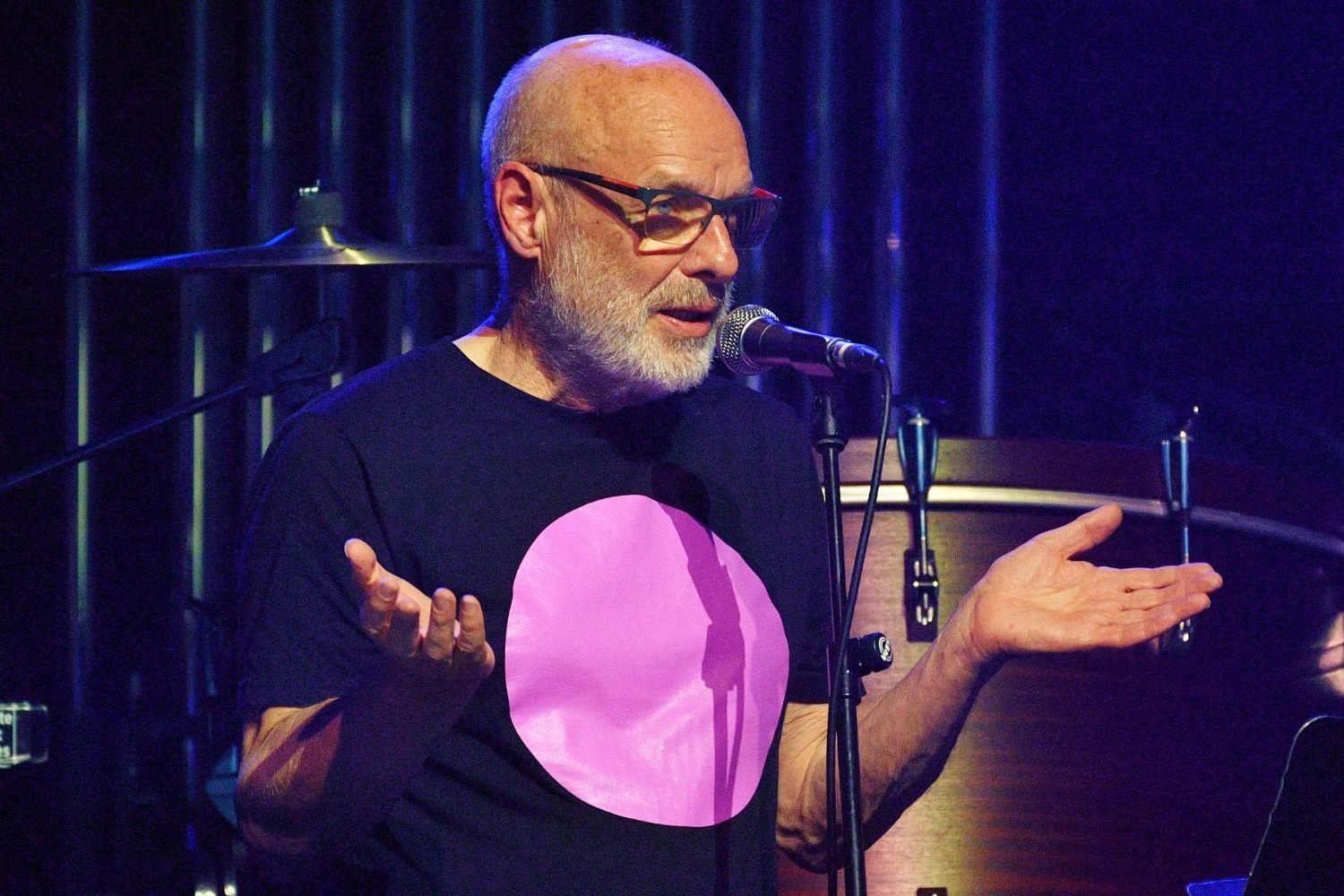 Brian Eno: «Δεν μπορούμε να μείνουμε σιωπηλοί» – Μεγάλη συναυλία αλληλεγγύης για την Παλαιστίνη στο Wembley