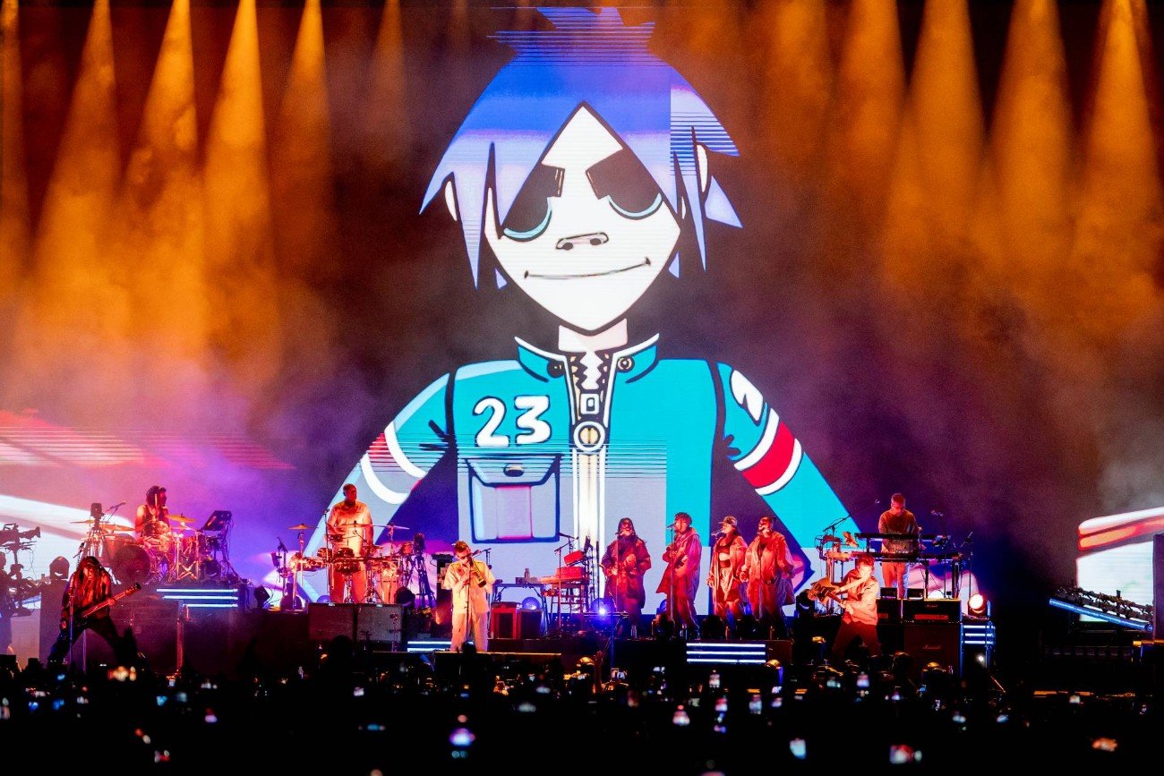 Gorillaz: Ηχηρό πολιτικό μήνυμα υπέρ της ελευθερίας της Παλαιστίνης στο Primavera Sound 2026