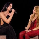 Shakira και Dua Lipa μοιράστηκαν τη σκηνή για ένα εντυπωσιακό ντουέτο
